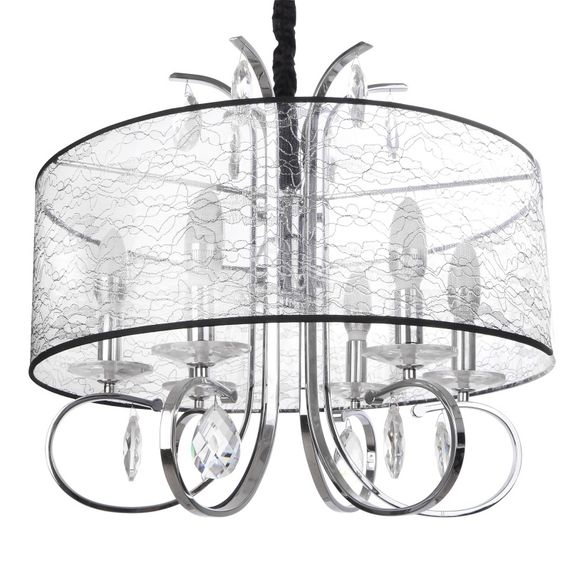 Люстра подвесная прованс с абажуром E14 60W CH (BL-061S/6) | Зображення 2