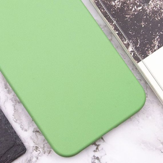 Чохол Silicone Cover Lakshmi Full Camera (AA) для Samsung Galaxy A06 Зелений / Pistachio | Зображення 1