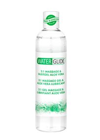 Масажний гель і лубрикант  на водній основі Waterglide Massage & Lubricant Aloe Vera sexstyle
