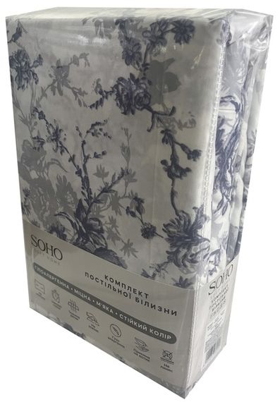 Комплект постільної білизни Soho Полуторний 150х200 см Roses | Зображення 2