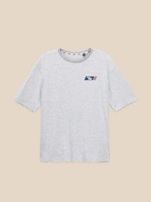 Футболка з принтом чоловіча LAWA P-MB02364 2XL Сірий меланж shop (2000999608674)