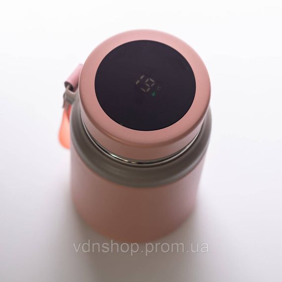 Термос Fashion з датчиком температури 700 мл Рожевий HP-14-20P | Зображення 2