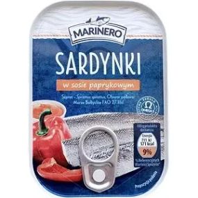 Сардина Marinero Sardynki в папричном соусе, 106г ж/б