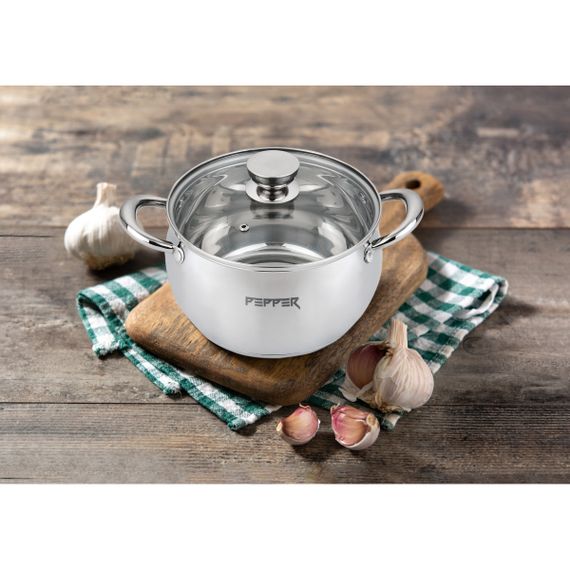 Каструля PR-1202-16 SESAME PEPPER 16 х 9.5 см 1.9 л | Зображення 4