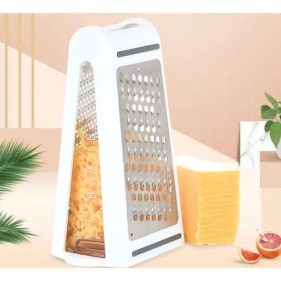 Терка Darom Thinage Easily & Funny 8167 | Ручна овочерізка | Мультислайсер Тертка двостороння з контейнером | Зображення 3