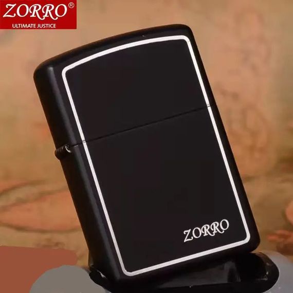 Запальничка сувенірна подарункова Zorro HL-287 | Вітрозахисна запальничка | NC-229 Сувенірні запальнички | Зображення 3