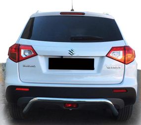Задняя защита AK007 (нерж) для Suzuki Vitara 2015-2024 гг