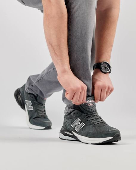 Кросівки чоловічі 990 New Dark Grey White , В'єтнам 42 26.5 | Зображення 5