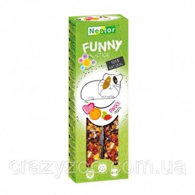 Ласощі для морських свинок Nestor Gryzon Premium Funny Fruit з фруктами 115 г 2459/FU-GO