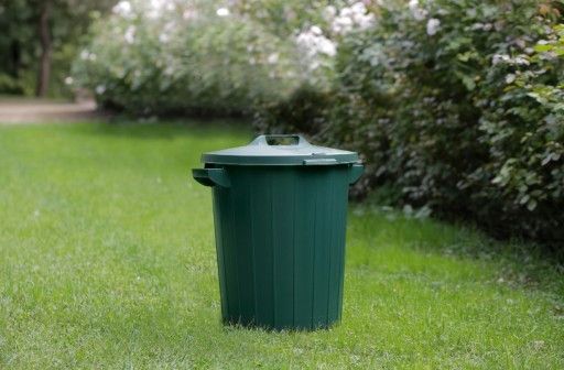 Контейнер для мусора с крышкой Curver (Курвер) 90 л (02974) Зеленый | Зображення 2