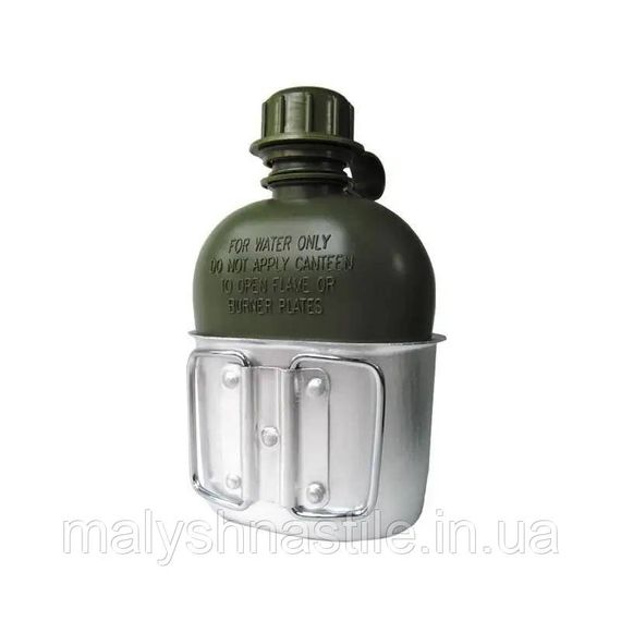 ФЛЯГА С КРУЖКОЙ MIL-TEC LC2 US ALICE 1 Л OLIV 14506001 | Зображення 2