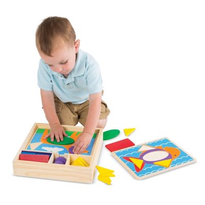 Розвиваюча іграшка Melissa&amp;Doug Мозаика для начинающих (MD528) | Зображення 2