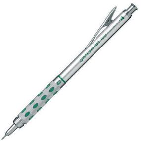 Автоматический карандаш Pentel GraphGear 1000 в металлическом корпусе, 0.4мм