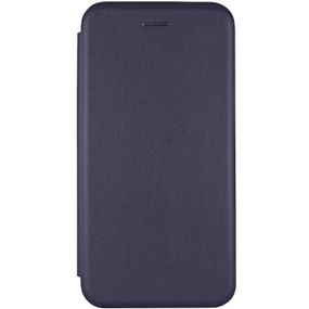 Кожаный чехол-книжка Classy для Xiaomi Redmi 15 (EU) Темно-синий