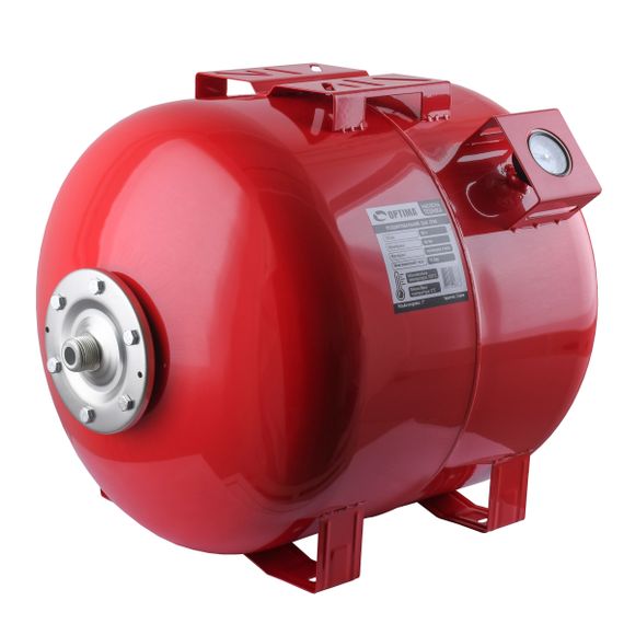 Розширювальний бак Optima cal-pro 80 л з манометром (22886) | Зображення 2