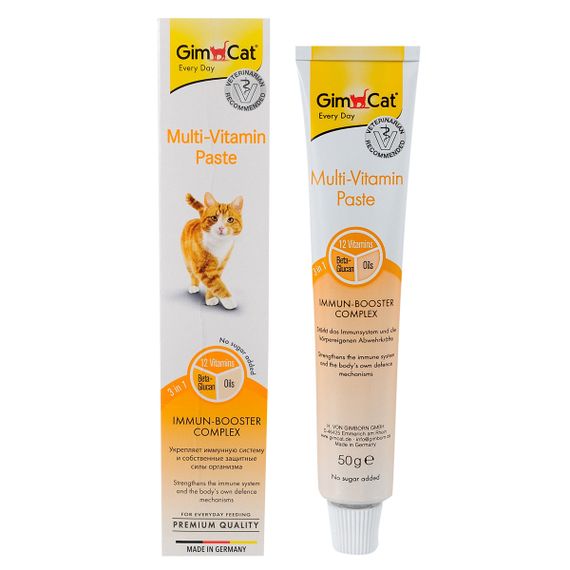 Мультивитаминная паста GimCat Multi-Vitamin Paste для котов 200 гр