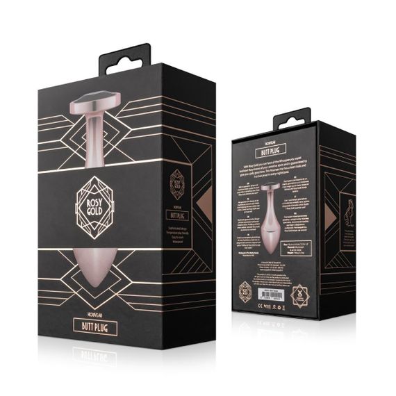 Анальна пробка Rosy Gold - Nouveau Butt Plug Sex Aura | Зображення 4