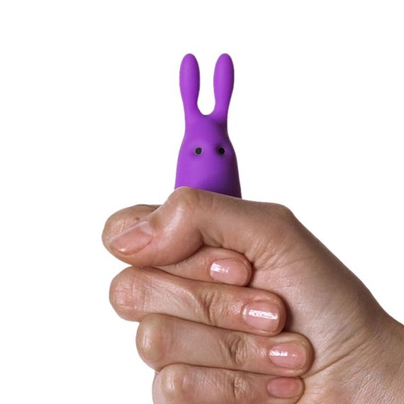 Віброкуля Adrien Lastic Pocket Vibe Rabbit Purple зі стимулювальними вушками | Зображення 3
