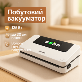 Вакуумний запаювач пакетів Silver Crest SV 125 C6, Вакууматор для зберігання овочів ZW-87