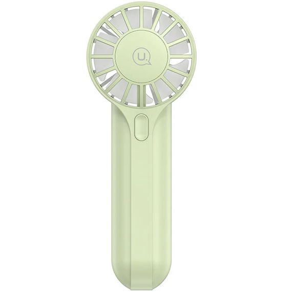 Портативний вентилятор Usams ZB288 Handheld mini fan 1200 mAh Green