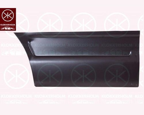 Ремчасть передней двери Renault Master II, Opel Movano (98-09) - левая нижняя