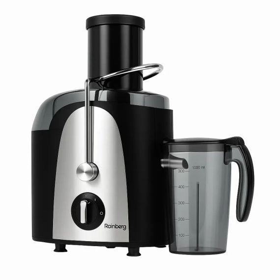 УЦЕНКА! Соковыжималка электрическая центробежная Rainberg RB-631 1800W (Трещина на стакане 3056)