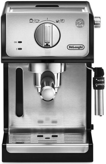 Еспресо кавоварка De'Longhi ECP 35.31 BK Steel 15 барів із трубкою-капучинатором | Зображення 1