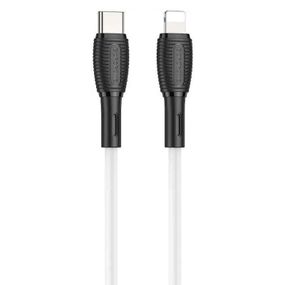 Дата кабель Borofone BX86 Advantage Type-C to Lightning 20W (1m) White