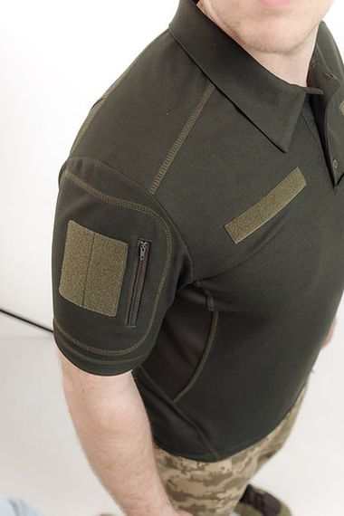 Тактичне Поло "Сич" CoolPass/CoolMax Олива, 2XL | Зображення 5