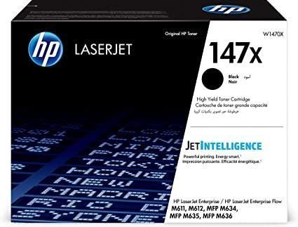 Картридж HP 147X LJ MFP M611/M612/M635/M636 Black (25 200стр) (W1470X)