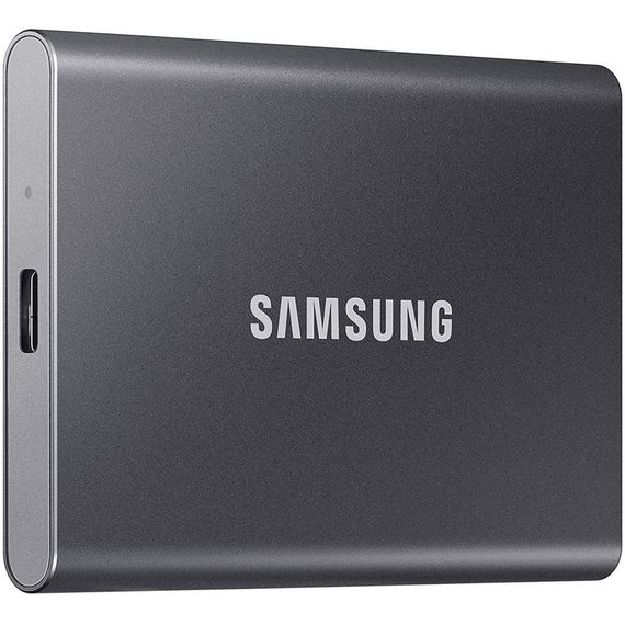 SSD накопичувач Samsung T7 1TB USB 3.2 GEN.2 Gray (MU-PC1T0T/WW) | Зображення 2