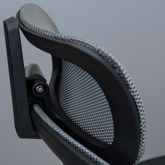 Крісло Експерт Хром M-2 (Anyfix) Сітка сіра | Зображення 7