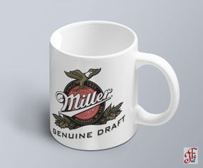 Чашка  з принтом логотипу Miller