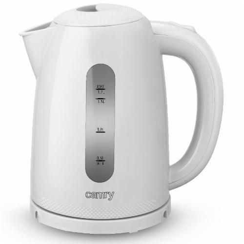 Электрочайник Camry CR 1254 белый 1,7 л, 2200 Вт