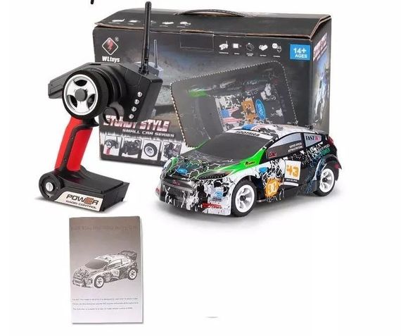 Машинка на радіокеруванні WL Toys K989 4WD 1:28 машинка для дріфту | Зображення 4