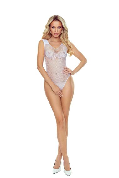 Бодистокинг Passion BS109 One Size, white Sex Aura