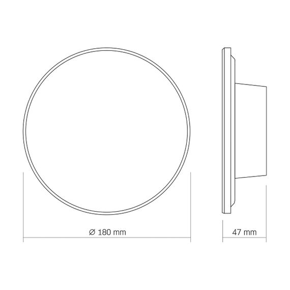 Світлодіодний світильник настінний IP65 VIDEX WL03 12W 3000K-4000K-6500K White | Зображення 5