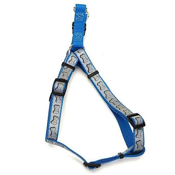 Coastal Lazer Brite костал лазер брайт светоотражающая шлея для собак, 2.5х66-97см