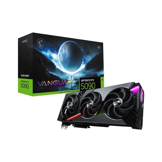 Відеокарта MSI GeForce RTX5090 32GB VANGUARD SOC (RTX 5090 32G VANGUARD SOC) | Зображення 8
