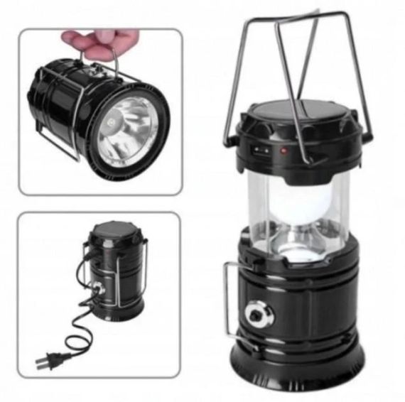 Кемпинговая LED лампа X-BAIL BL-5800 c фонариком и солнечной панелью | Зображення 6