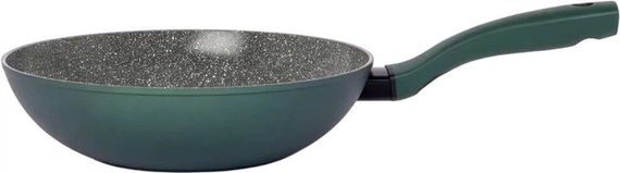 Сковорода ВОК TVS Eco Ok Induction 4N793283310001 28 см зеленая