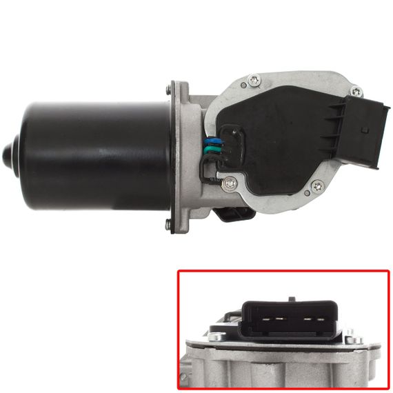 Renault Scenic II (від 2003-) передній моторчик двірника, Рено Сценік 2 | Зображення 1