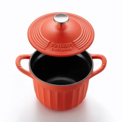 Гусятниця Buydeem CP541 Koi Red чавунна емальована 1.8 л (CP541-KR) | Зображення 7