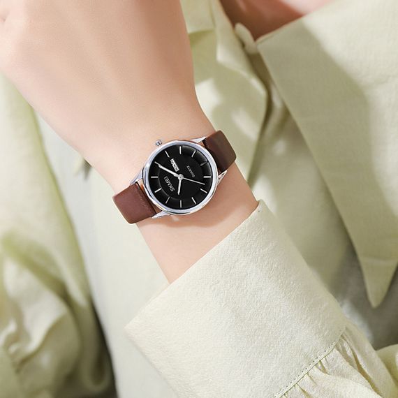 Skmei 2251SIBN Silver-Brown | Зображення 2