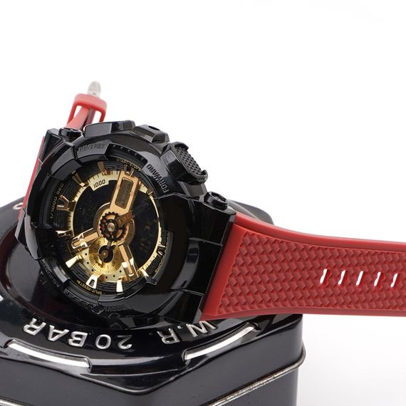 Ремінець для Casio G-Shock GA-100/110 Red BK | Зображення 9
