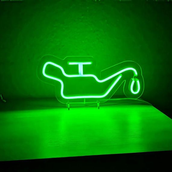 Неоновый светильник Давление масла 325х150 acr-n000112 | Зображення 4