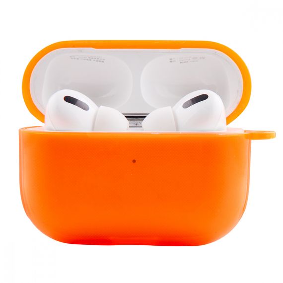 Чохол для AirPods Pro ZS-253 силіконовий яскраво-помаранчевий | Зображення 1