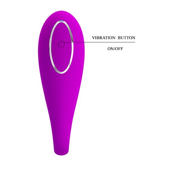 Вібратор - Pretty Love August Stimulator Purple (App) | Зображення 4