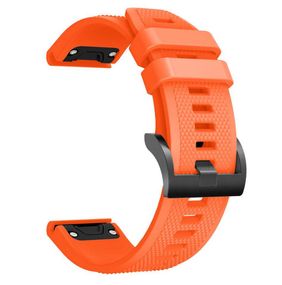 Силіконовий ремінець Primo для годинника Garmin Fenix 8 51mm / Fenix 7X / Fenix 7X Pro - Orange