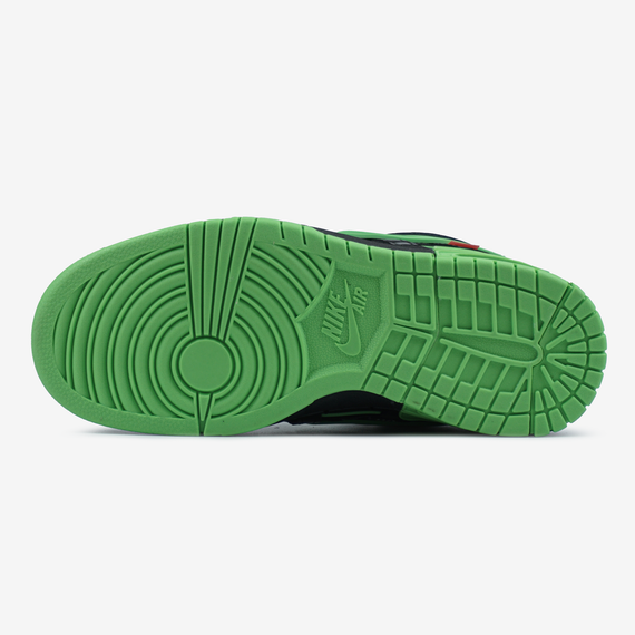 Кроссовки Air Rubber Dunk Off-White Green Strike весна / осень 0082 44 28 | Зображення 1